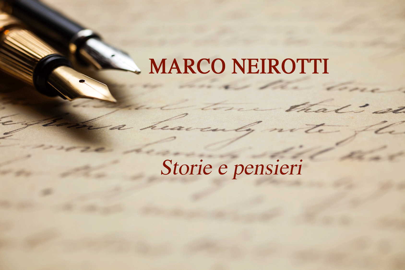 Marco Neirotti - Storie e pensieri